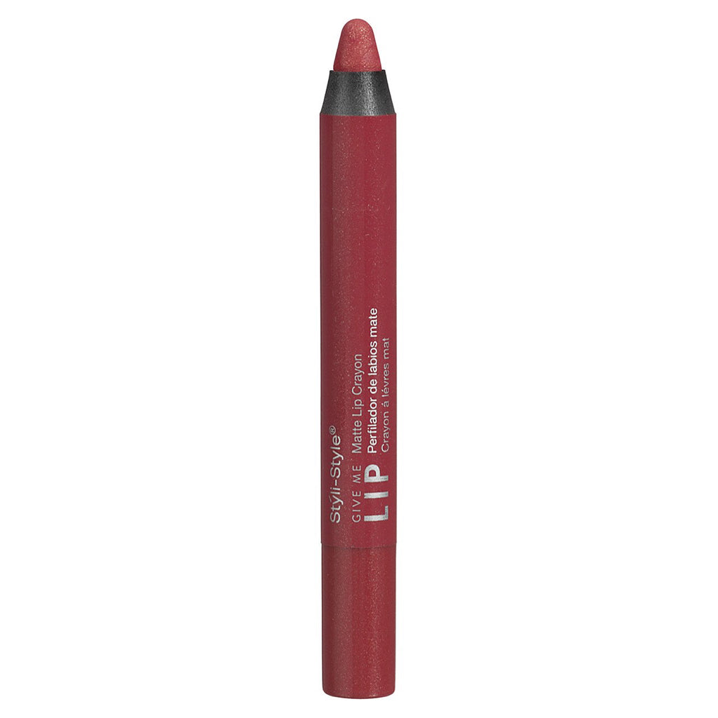 Styli-Style Cosmetics Make It Matte - Creamy Matte Lip Crayon - Red with a Twist - ADDROS.COM